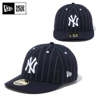 ニューエラ キャップ 帽子 NEW ERA LP 59FIFTY MLB Pinstripe ニューヨーク・ヤンキース ネイビー ロープロファイル ピンストライプ ユニセックス メンズ 5950 | masa surf and snow