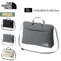 ノースフェイス バッグ ジオフェイスポーチ THE NORTH FACE Geoface Pouch ショルダーバッグ ハンドバッグ サコッシュ 肩掛け ストラップ エンボス加工 | masa surf and snow