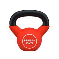 PROIRON ケトルベル ネオプレン kettlebell 一体型鋳鉄製 ?? 鉄アレイ ケトル 8kg 8キロ 重り ケトル | まさおshop