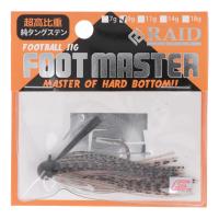 レイドジャパン ラバージグ FOOT MASTER 9g 09.ゴーストシュリンプ【ゆうパケット】 | 釣具のマスタック