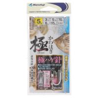 まるふじ 極かわはぎ 直結仕様 エステルハリス 針5号-ハリス3号 D-801【ゆうパケット】 | 釣具のマスタック