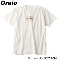 ウェア Oraio(オライオ) グラフィックTシャツ 2XL No more bite バニラホワイト【ゆうパケット】 | 釣具のマスタック