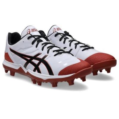 法政大学野球部 asics スパイク ホワイト/ネイビー/オレンジ ASICS 野球 スパイク（色：ネイビー系）｜スパイク、シューズ｜野球