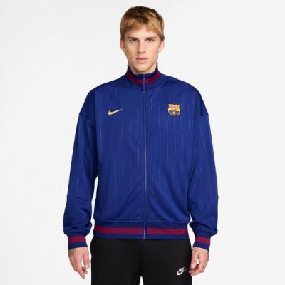 NIKE トラックジャケット FCバルセロナ 2021-2022 ジャージ 黒 古着 ナイキ NIKE LA LIGA ラ リーガ FC BARCELONA FC