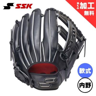 SSK 野球 軟式 グローブ ブラック FF(L)サイズ SSK 軟式グローブ SSK