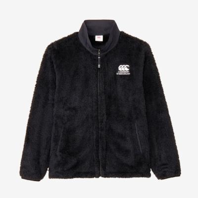 Canterbury フリースジャケット 黒　M カンタベリー メンズ フリース ジャケット 日本代表 canterbury