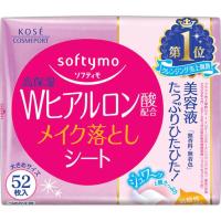 ＫＯＳＥコスメポート ソフティモ メイク落としシート（ヒアルロン酸） つめかえ ５２枚 