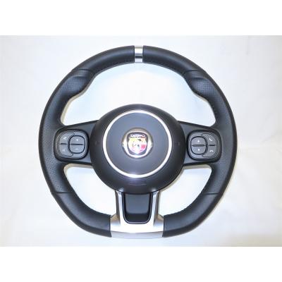 アバルト　ステアリング　長期保管品　３５０ｍｍ新品 ABARTH&C(アバルトステアリング）/ブラックステアリング