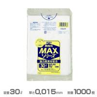 業務用MAX ポリ袋 半透明 0.015mm厚 30L 1000枚 10枚×100冊 ジャパックス S-38 ゴミ袋 | はいマット屋です Yahoo!店