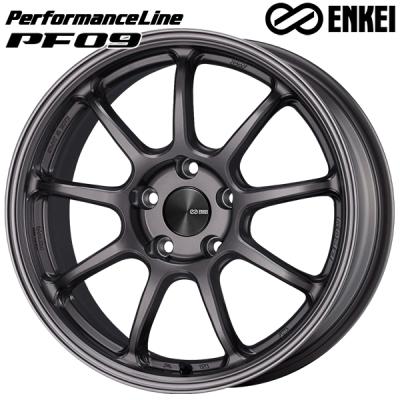 5本スポーク アルミホイール 17インチ（ENKEI／自動車用タイヤ