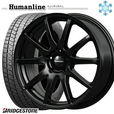 BRIDGESTONE 自動車 冬タイヤ、ホイールセット（リム径（ホイール