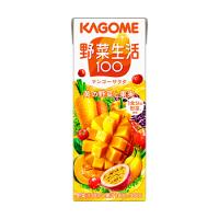 【送料無料】カゴメ　野菜生活100 　マンゴーサラダ　200ｍｌ　12本セット | マックスヘルスマート