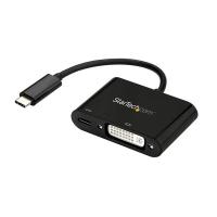 StarTech CDP2DVIUCP USB-C-DVI変換アダプタ / USB Power Delivery対応 | MAXZEN Direct Yahoo!店