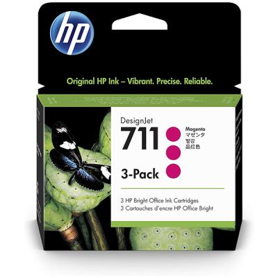 HP 711 インクカートリッジ 7個セット HP DesignJet 711 【純正】インクカートリッジセット Amazon.com: HP