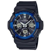 腕時計 時計 CASIO カシオ G-SHOCK メンズ GAW-100B-1A2JF Gショック GSHOCK ジーショック GAW-100 SERIES ソーラー充電 ブルー ブラック 誕生日 プレゼント | MAXZEN Direct Yahoo!店
