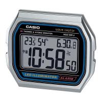 CASIO カシオ 目覚まし時計 電波置時計 電波時計 置時計 置き時計 クロック デジタル DQD-851J-8JF シルバー 温度 湿度計測 アラーム | MAXZEN Direct Yahoo!店