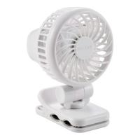 クリップファン 扇風機 ミニファン 卓上 エレコム 小型 扇風機 2way USB Type-C 充電式 3段階風量調節 角度調節 ホワイト ELECOM FAN-U253WH メーカー直送 | MAXZEN Direct Yahoo!店