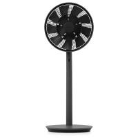 扇風機 DCモーター 風量4段階 首振り リビング扇風機 バルミューダ The GreenFan BALMUDA EGF-1800-DK ダークグレー×ブラック | MAXZEN Direct Yahoo!店