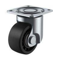 ユーエイ HSG75GNB プレート式 自在 低床キャスター 強化ナイロン 車輪径75mm Hタイプ HSG型 取付寸法63×63 メーカー直送 | MAXZEN Direct Yahoo!店