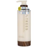 トリートメント byTREES バイツリーズ うるモイストトリートメント 本体ポンプ 450mL 無添加 ヘアケア うるおい 保湿 ボーテドモード | MAXZEN Direct Yahoo!店