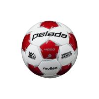 モルテン F5L4000-WR ホワイト×メタリックレッド ペレーダ4000 サッカーボール 5号球 | MAXZEN Direct Yahoo!店