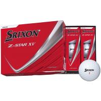 DUNLOP スリクソン Z-STAR XV ボール 2025年モデル ホワイト 1ダース(12個入り) | MAXZEN Direct Yahoo!店