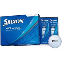 日本正規品 DUNLOP SRIXON AD SPEED(エーディースピード) ボール 2026年モデル 1ダース(12個入り) ホワイト | MAXZEN Direct Yahoo!店
