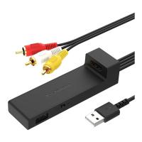 KD-232 カシムラ ブラック HDMI→RCA変換ケーブル (USB1ポート) | MAXZEN Direct Yahoo!店