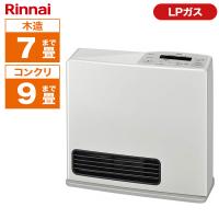 ガスファンヒーター Rinnai スタンダード Standard RC-Y2402PE-LP ホワイト プロパンガス用 木造7畳/コンクリ9畳まで | MAXZEN Direct Yahoo!店