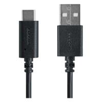 USBケーブル ELECOM エレコム MPA-AC10BK スマートフォン用USBケーブル USB2.0準拠(A-C) 1.0m ブラック | MAXZEN Direct Yahoo!店