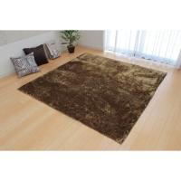 イケヒコ・コーポレーション 1280200021303 ラグ カーペット 3畳 無地 シャギー調 ラルジュ ベージュ 約200×250cm ホットカーペット対応 メーカー直送 | MAXZEN Direct Yahoo!店