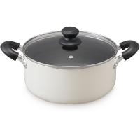 アイリスオーヤマ DIS-P24 ホワイト ダイヤモンドコート 両手なべ 24cm IH対応 メーカー直送 | MAXZEN Direct Yahoo!店