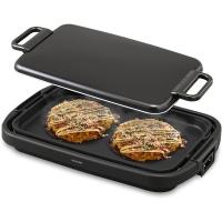 アイリスオーヤマ SWHP-011-B ブラック ワイドホットプレート 1枚プレート メーカー直送 | MAXZEN Direct Yahoo!店