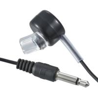オーム電機 EAR-B353-K 片耳モノラルイヤホン φ3.5 ストレート型 テレビ用 3m 黒 | MAXZEN Direct Yahoo!店