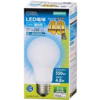 オーム電機 LDA5N-G AG53 LED電球 E26 40形相当 昼白色 | MAXZEN Direct Yahoo!店