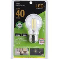LDA3N C6/LBG5 オーム電機 LEDフィラメント電球(E26口金・40形相当・小丸球・白昼色) | MAXZEN Direct Yahoo!店