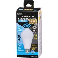 オーム電機 LDA14D-G R51 LED電球 E26 100形相当 人感明暗センサー付 昼光色 | MAXZEN Direct Yahoo!店