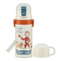 スケーター SKCP3 おさるのジョージ 2WAYステンレス キッズ 水筒 350ml コップ・ストロー式 | MAXZEN Direct Yahoo!店