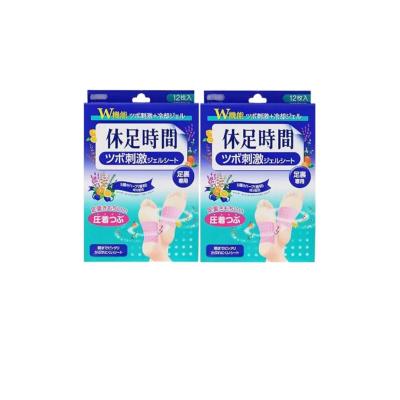 休足時間 ツボ刺激ジェルシート 12枚のおすすめ人気商品一覧