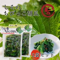 しその葉 ちびっこ胡瓜 2袋セット きゅうり 胡瓜 キュウリ ちびきゅう 紫蘇 しそ ご飯のお供 惣菜 和風総菜 漬物 おつまみ 馬場音一商店 | まざっせこらっせ Yahoo!店