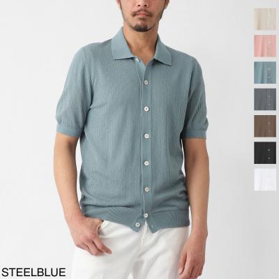 FRESH COTTON SHORT SLEEVE KNIT SHIRT フレッシュコットン Gran Sasso