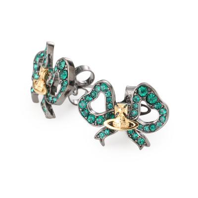 Vivienne Westwood ピアス（石素材：ラインストーン）｜レディース