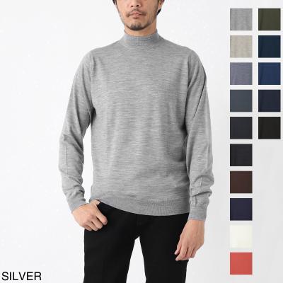 現行タグ/美品 ジョンスメドレー ニット セーター ネイビー ウール L JOHN SMEDLEY｜ジョンスメドレー日本公式