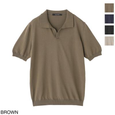 TAGLIATORE（タリアトーレ） ニットポロシャツ KEITH スキッパー