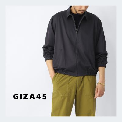 リフィル LIFiLL ブルゾン GIZA45 ZIPUP SHIRT BLOUSON シャツ