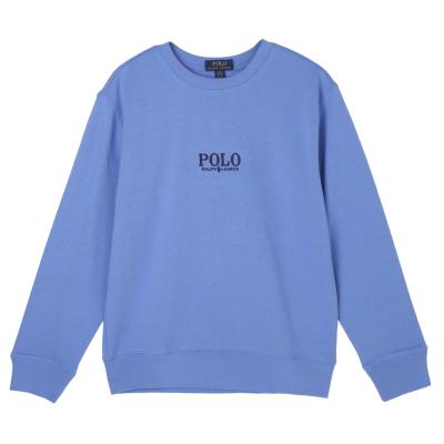 たくま　ラルフローレン　正規品　スウェット　トレーナー　ブルー　美品 新作セールポロラルフローレングッド バイブススウェットシャツ (Ralph