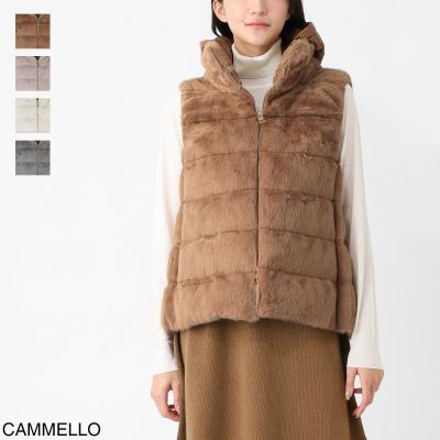 【極美品】Herno ヘルノ レディース ダウンベスト 42 ベージュ系 ヘルノ ダウンベスト レディース（色：ベージュ系）のおすすめ人気商品