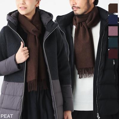 ジョンストンズ カシミアマフラー ドレスゴードン（ファッション）の