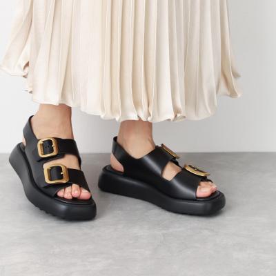 TOD'S ゴールドカラー サンダル サイズ37 TOD'S ゴールドカラー サンダル サイズ37