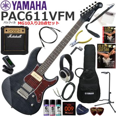 ヤマハ エレキギター pacifica pac611vfm tblの商品一覧 通販 - Yahoo